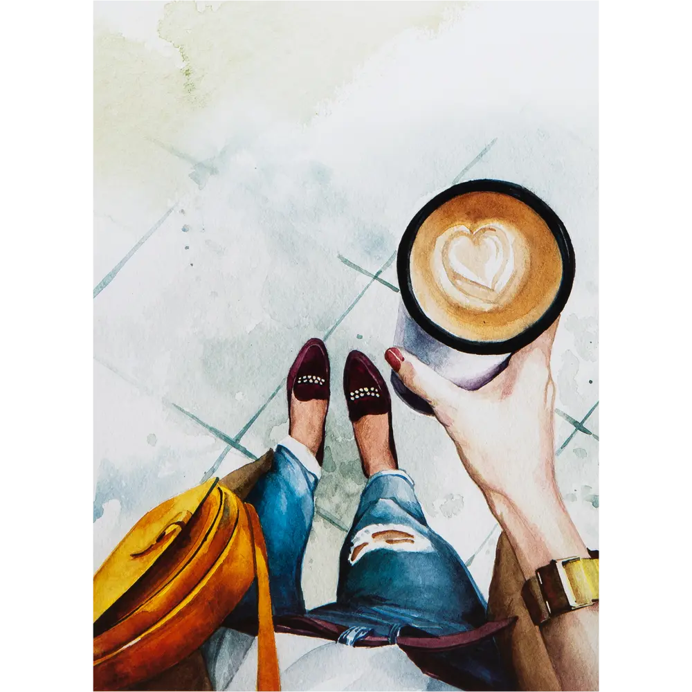 Постер «Селфи»  бумага 30x40 см Santreyd STLM-2112153