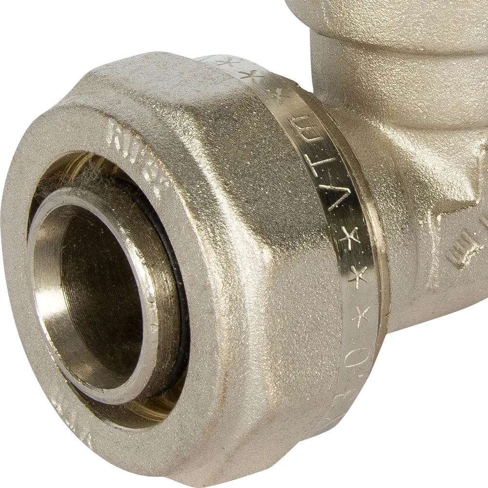 Угол комбинированный 90° Valtec 1"x32 мм ВР никелированная латунь VTM.352 STLM-2180539 - Вид №1