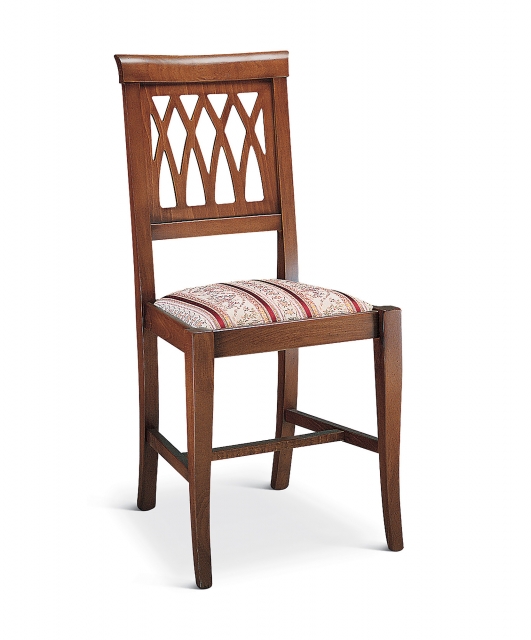 2500/is Tifernoit Стул "Грата" с тканевым сиденьем. Soggiorno 