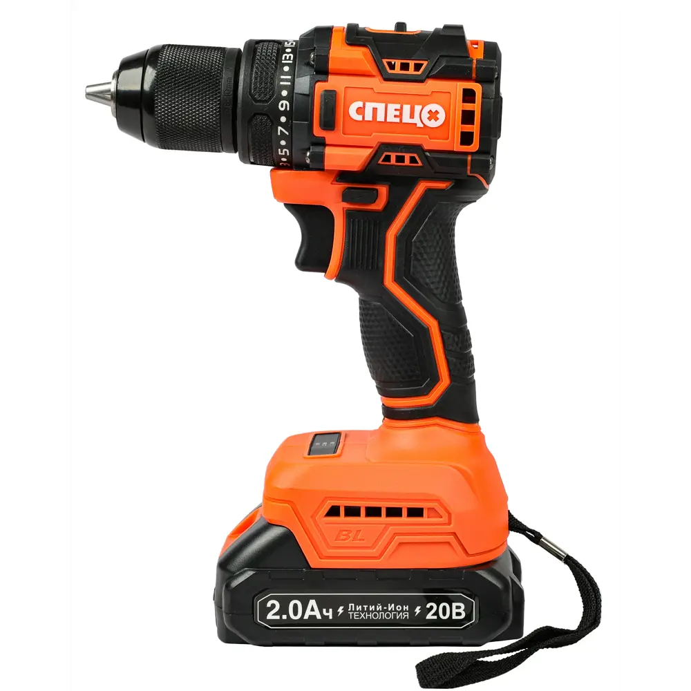 Аккумуляторная дрель-шуруповерт Спец БДА-18-Б с бесщеточным двигателем 89392876 STLM-1576209 - Вид №2