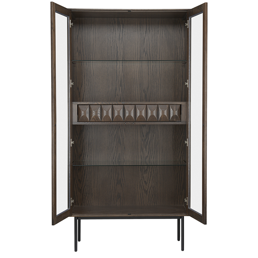 43413181 Шкаф latina, 94х45х185 см Unique Furniture  - Вид №6