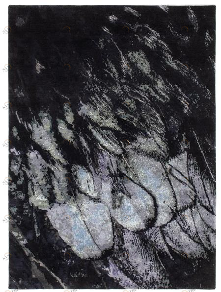 Freifrau Прямоугольный шерстяной коврик ручной работы Floor jewels sun-id-1431224