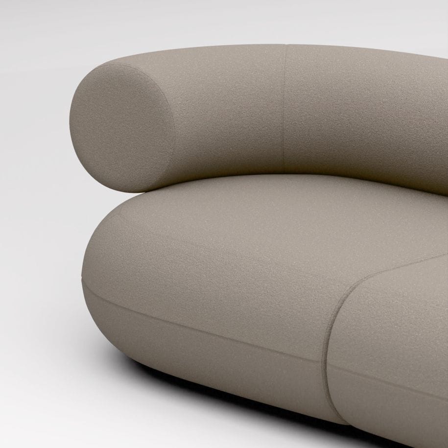 3-местный модульный тканевый диван Tom Dixon Fat ARCH-00088456 - Вид №16