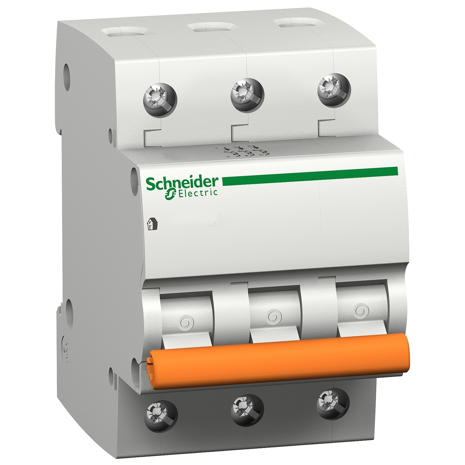 11227 Автоматический выключатель 3P 40А (C) 4.5кА Schneider Electric Домовой 