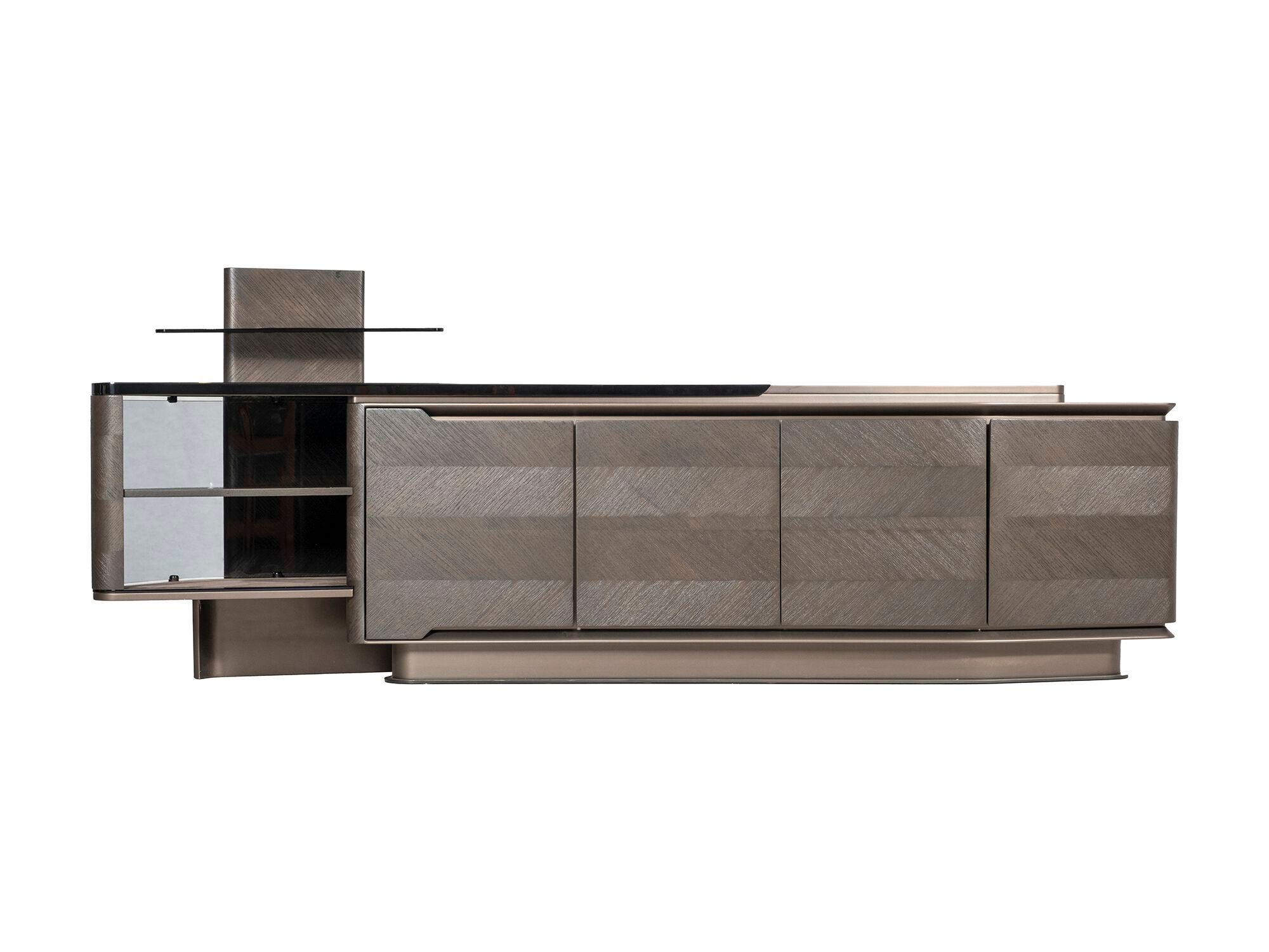 Деревянный шкаф с распашными дверями Zebrano Gioia ARCH-00050697