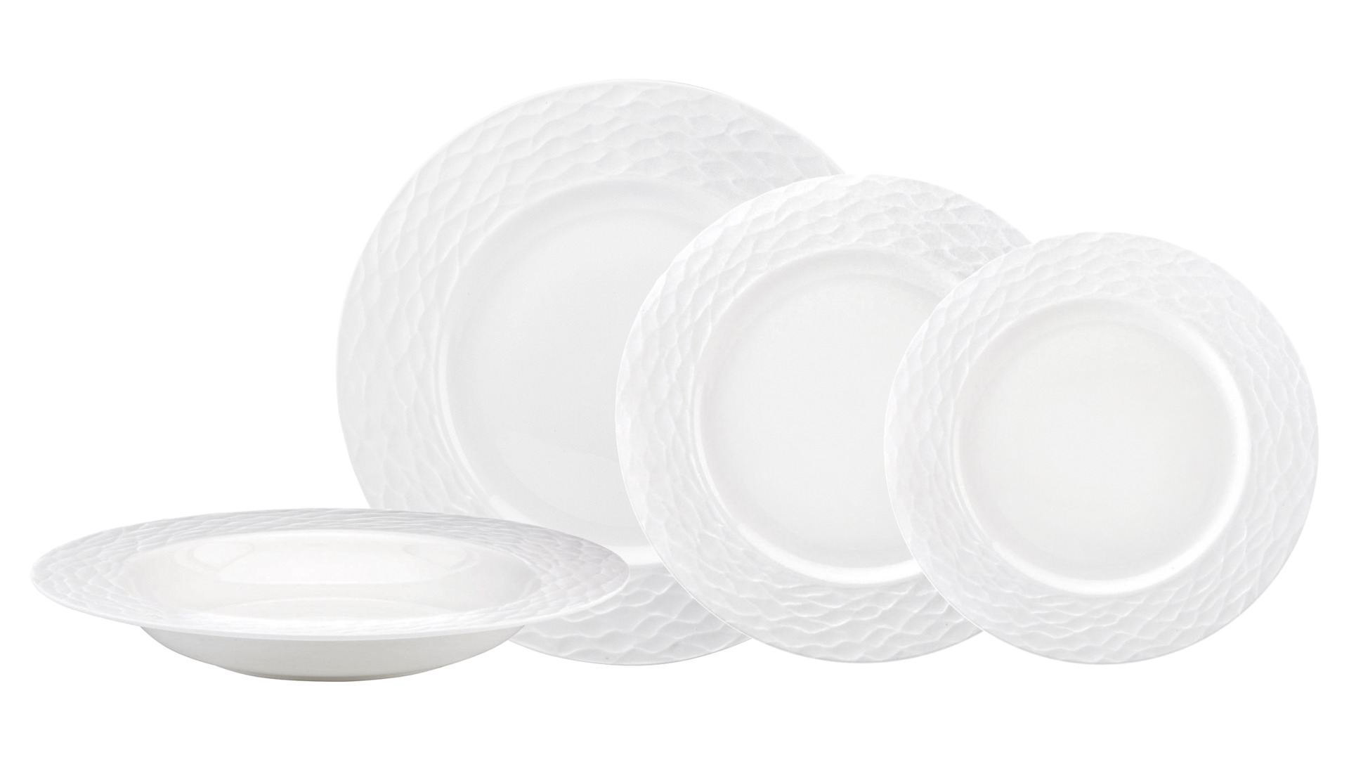 10662515 Lenox Набор из 6 тарелок десертных Lenox "Хэррингтон" 20см Фарфор костяной  - Вид №2