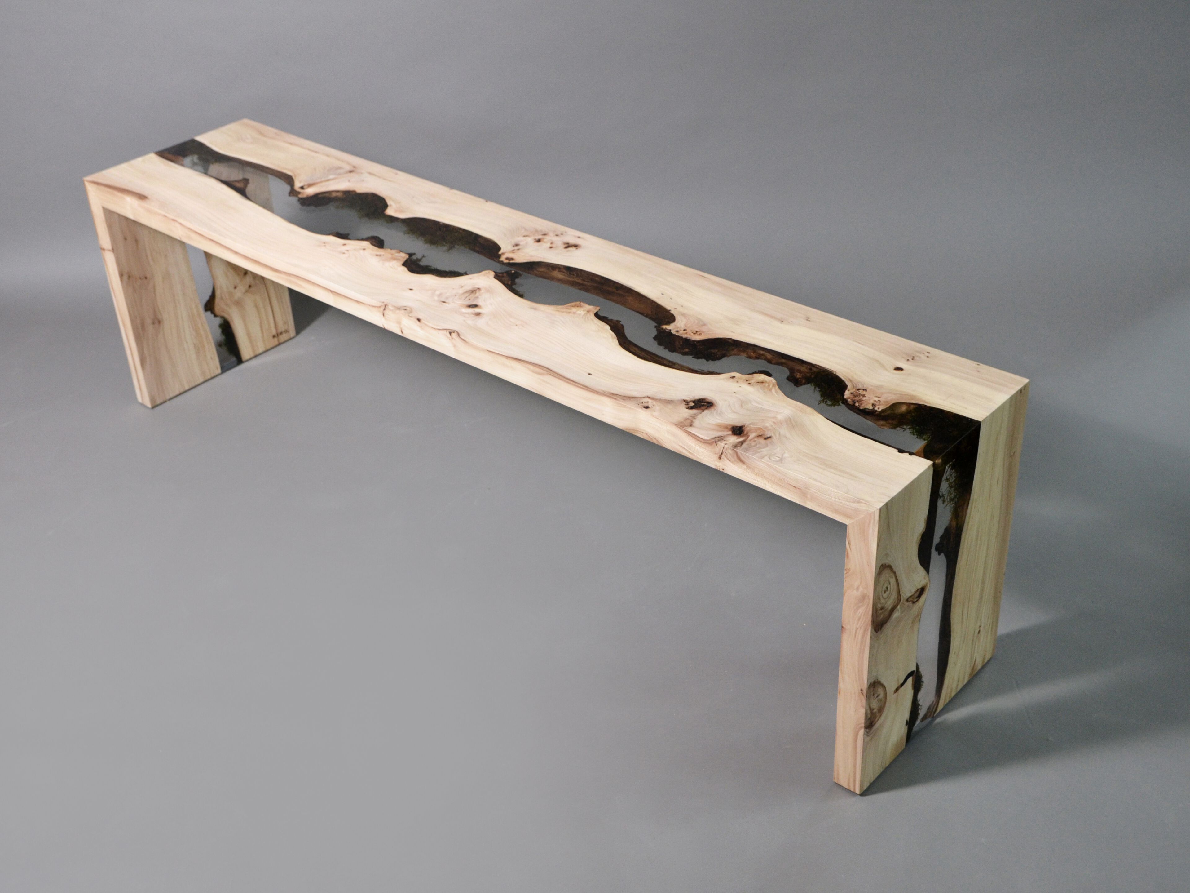 Скамейка из массива дерева и смолы alcarol Undergrowth ARCH-00146519 - Вид №1