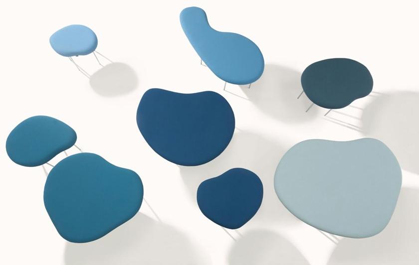 Capdell Мягкая скамья из ткани Droplets sun-id-1362147 - Вид №6