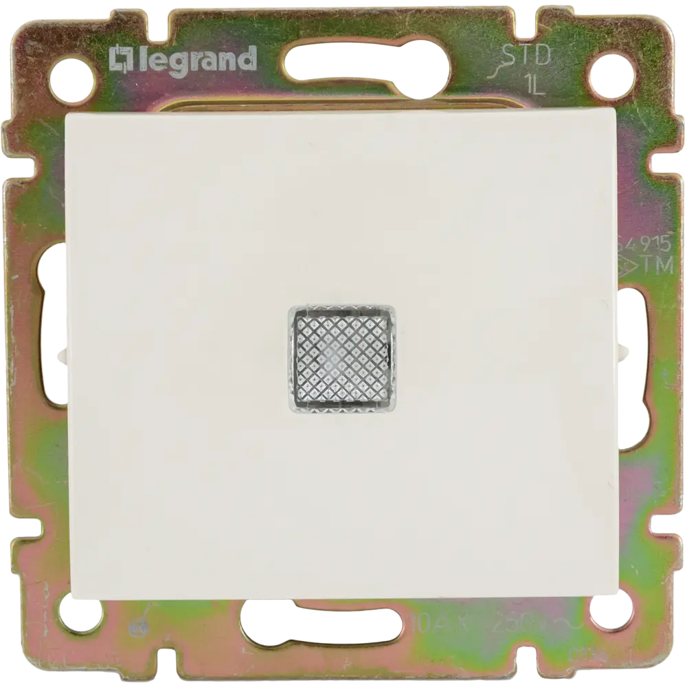 Выключатель Legrand Valena с подсветкой цвет слоновая кость STLM-2091199 - Вид №1