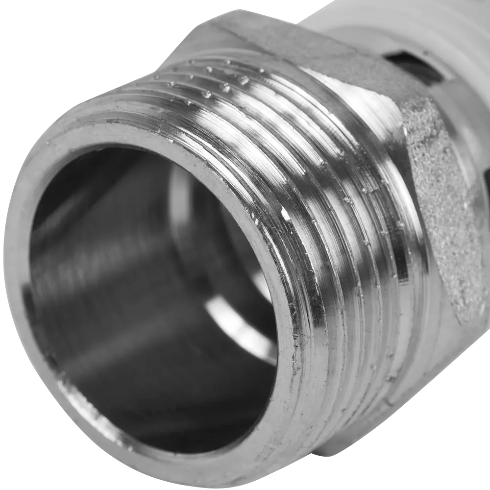 Муфта комбинированная Valtec 1"x26 мм НР никелированная латунь VTM.201.N.002606 STLM-2150959 - Вид №1