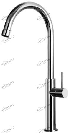 Quadrodesign Смеситель для кухни с поворотным изливом Kitchen brass sun-id-1352657