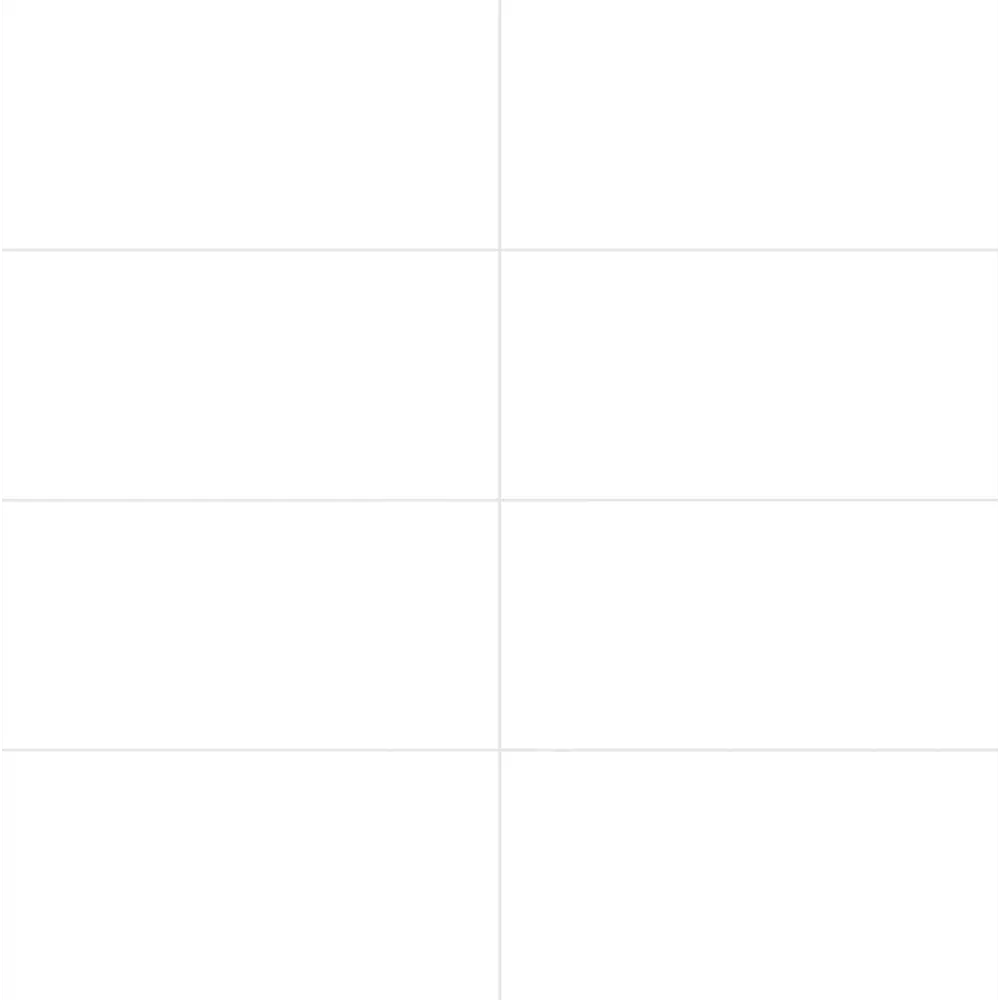 Настенная плитка KREAFORTA Mersey Mono 20x40 см 1.62 м² матовая цвет белый STLM-2044818 - Вид №2