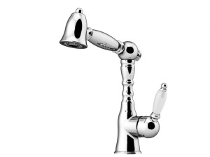 Однорычажный смеситель для кухни с поворотным изливом