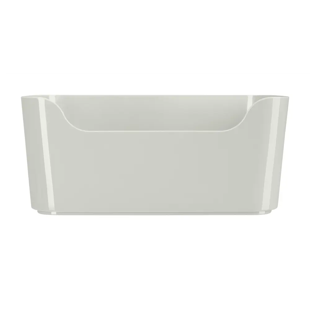 Корзина Сканди 17x7.5x12 см полипропилен цвет светло-серый Santreyd Scandi STLM-2125100 - Вид №3