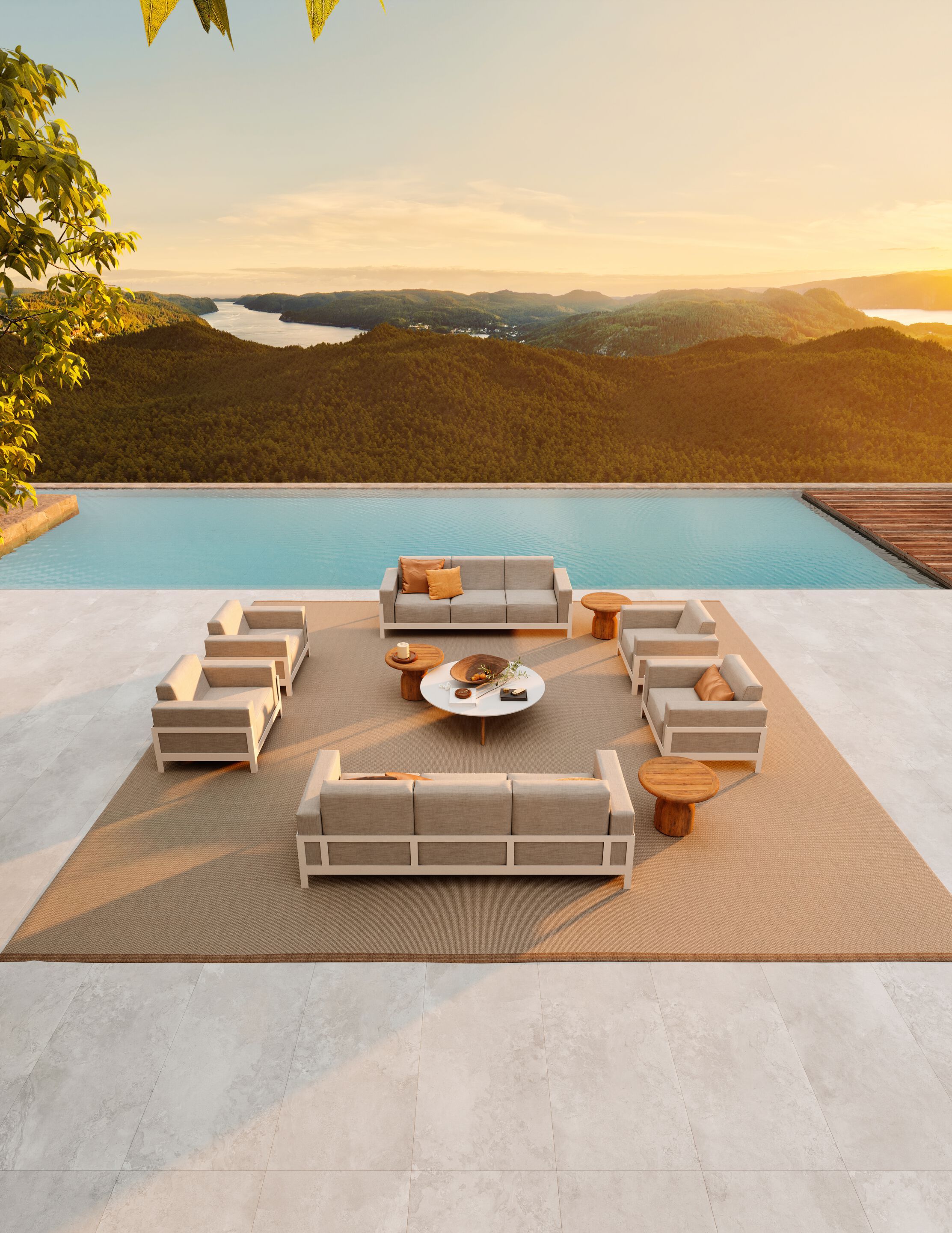 Тканевое садовое кресло с подлокотниками Walters More Comfort ARCH-00029527 - Вид №7