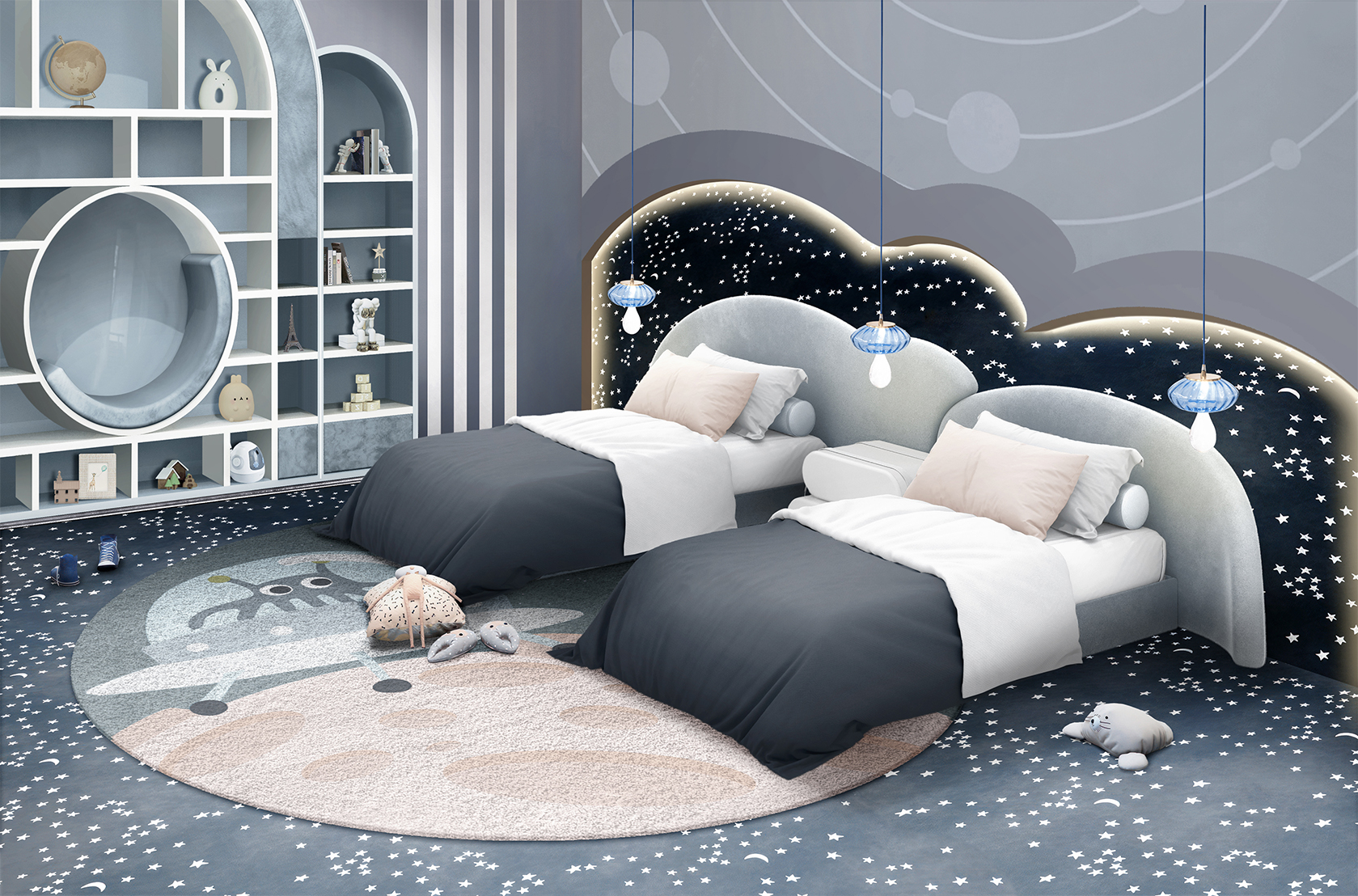 CIST624 Кровать для новорожденных Облако II Circu  - Вид №6