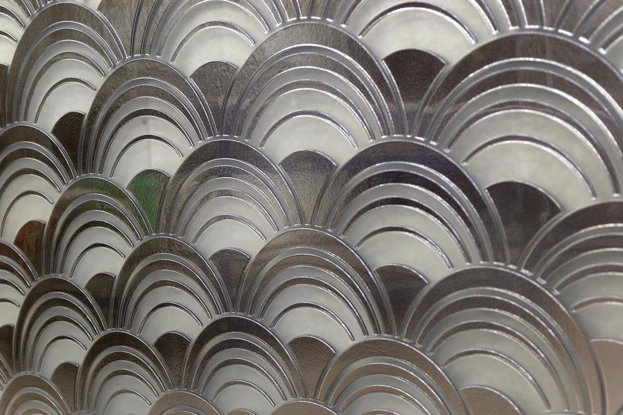 Декоративная стеклянная панель PlusObject MERMAID ARCH-00119046 - Вид №1