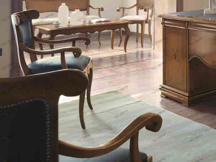 Arvestyle Мягкое кожаное кресло с подлокотниками Fenice Fn-0444