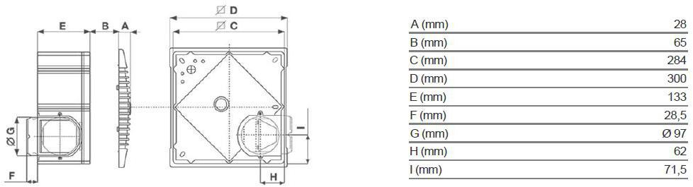 Vortice Встроенный центробежный экстрактор Vort press i 11972 - Вид №1