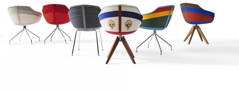 moooi Стул из мягкой ткани sun-id-1490954 - Вид №1