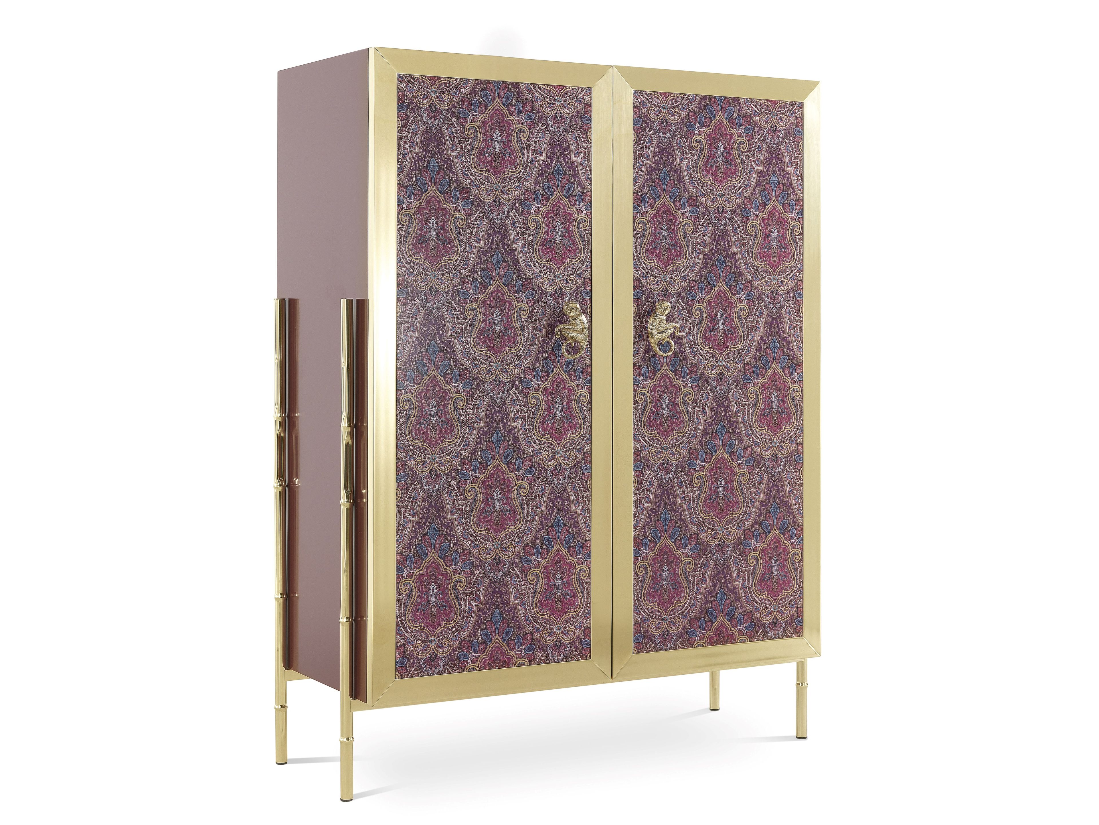 Шкаф из латуни и стекла ETRO Home Interiors Janis ARCH-00140869 - Вид №1