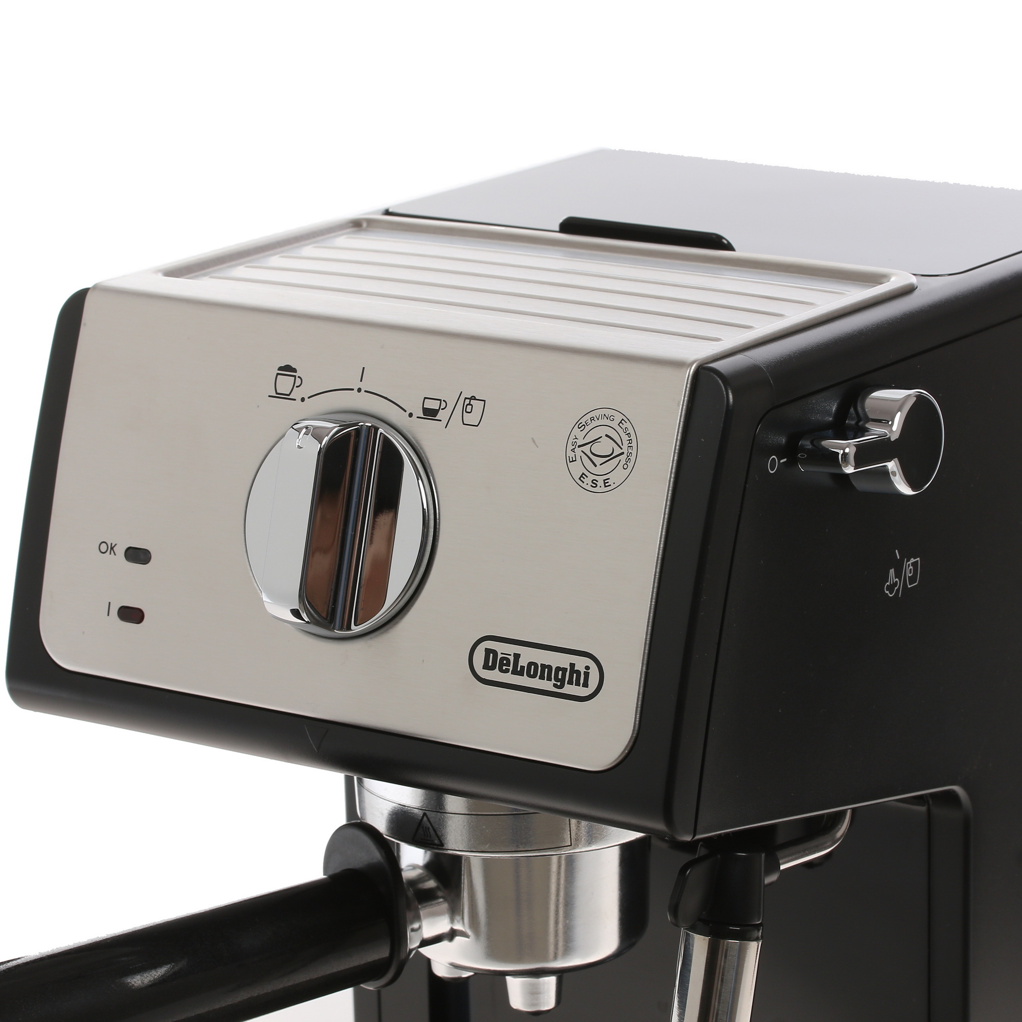 1269876 Кофеварка рожковая DeLonghi ECP 33.21 черный STDN-0097985 - Вид №3