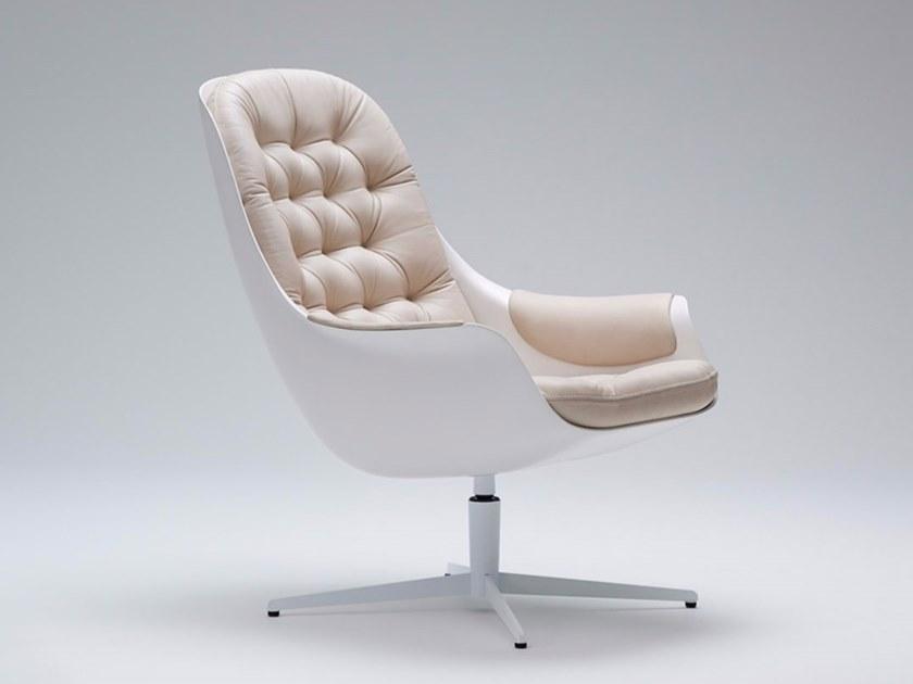 Sits Кожаное кресло с 4 спицами и подлокотниками Birds sun-id-1409759 - Вид №7