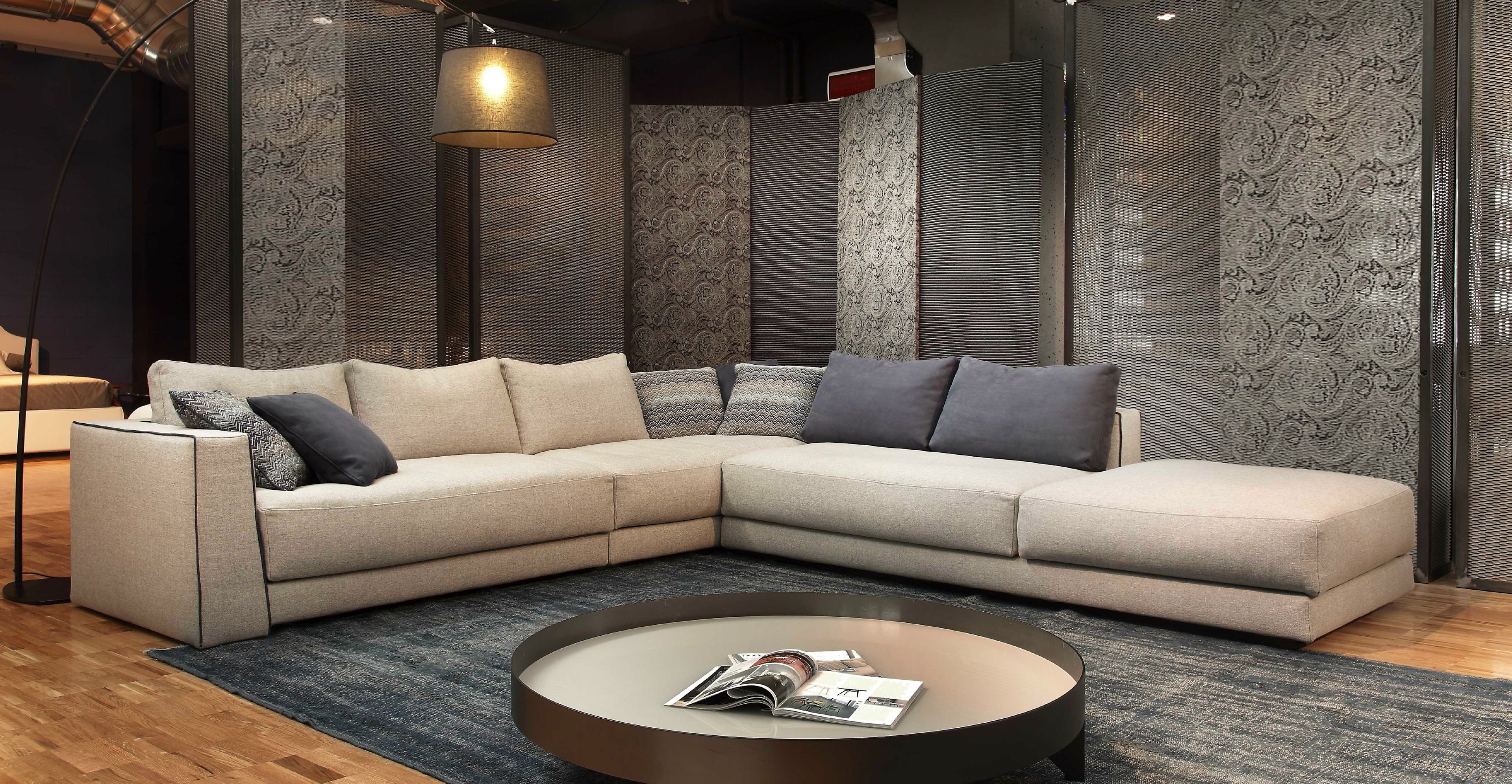 Тканевый диван с полуостровом BODEMA BARCLAY ARCH-00055048 - Вид №4