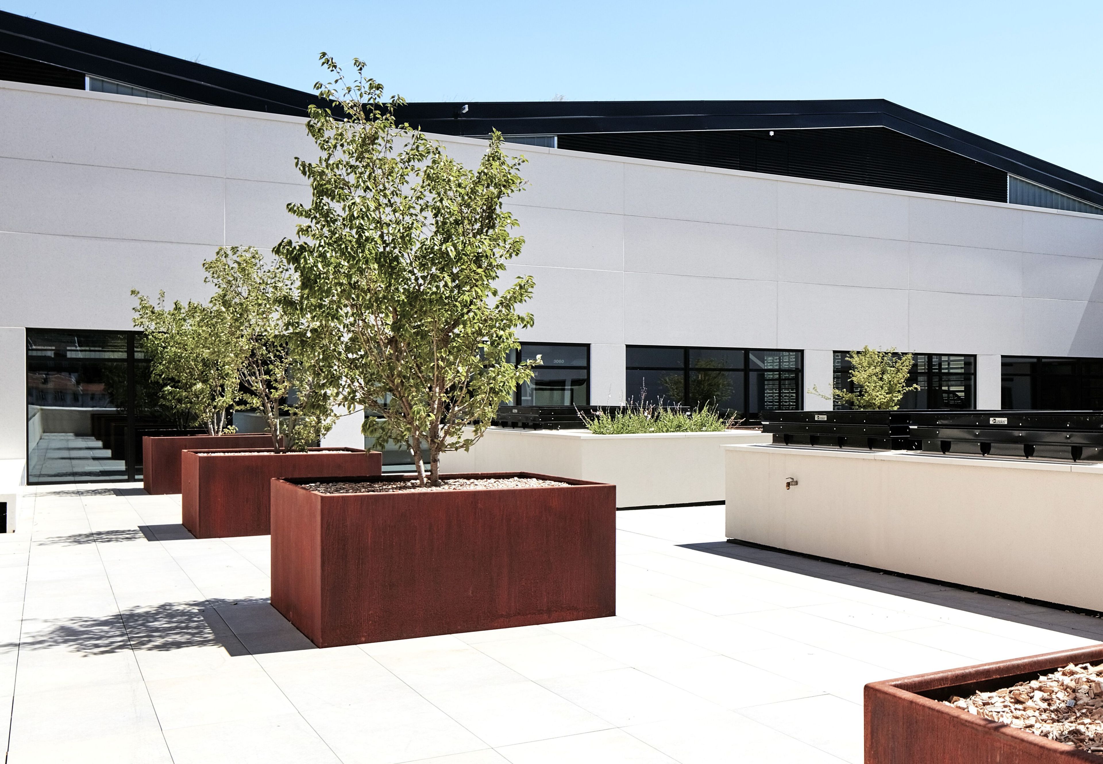 Прямоугольная стальная плантатор Corten™ Urbencéa REKTAN ARCH-00132285 - Вид №1