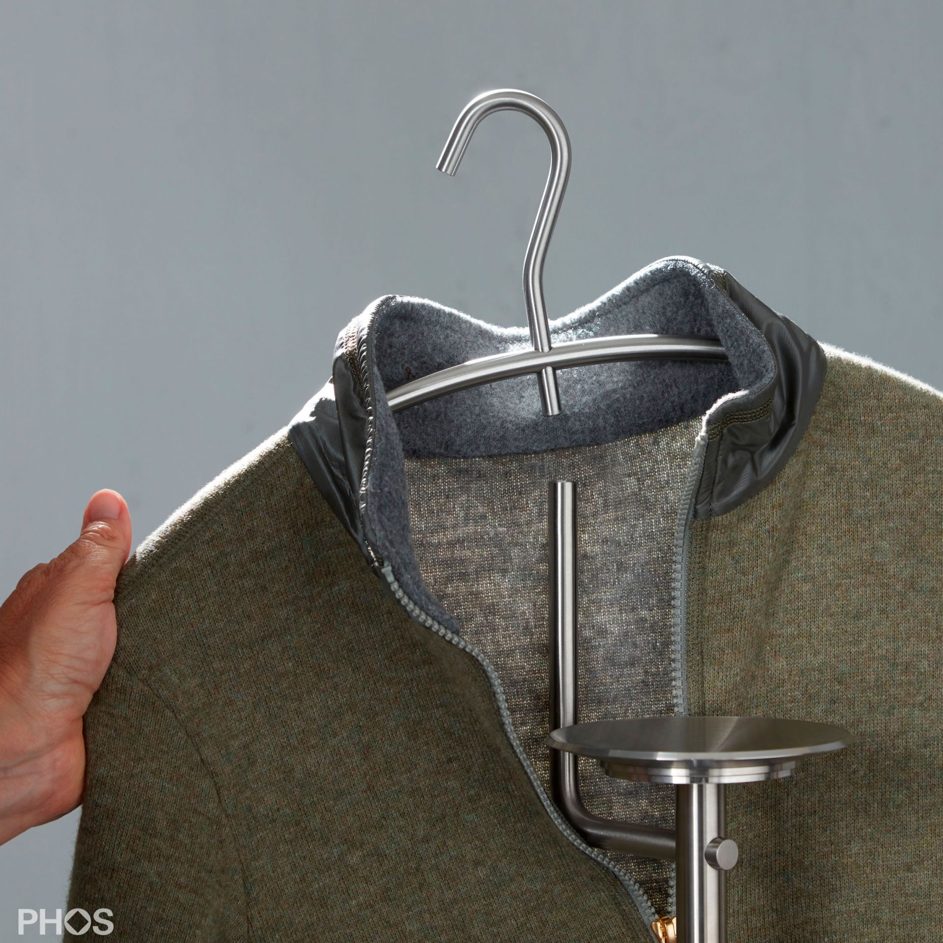 GSDSB-BPW Стойка Valet, опорная плита: белая. PHOS  - Вид №1