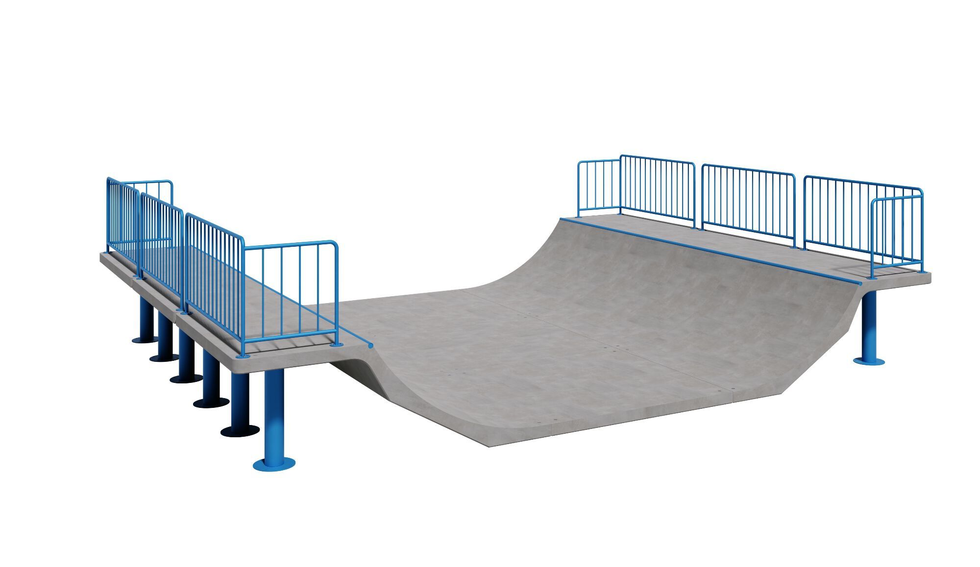 Бетонная спортивная рампа amop Suba Ramps ARCH-00035844 - Вид №5