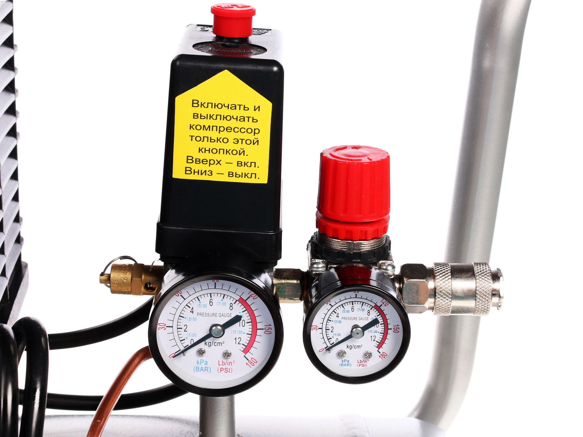 Компрессор поршневой масляный Quattro Elementi Vento-50 770-254 6670358 STDN-0064023 - Вид №7