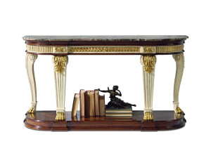 Деревянная прямоугольная консоль