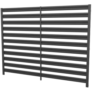 Еврожалюзи Горизонт 2.5x2 м RAL 7024 графит 88698255 STLM-2097762