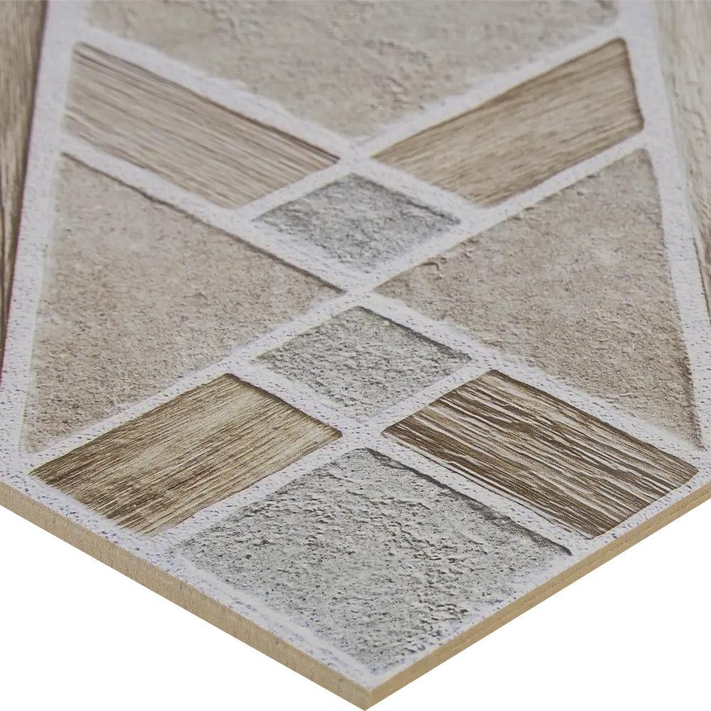 Керамогранит «Квебек» 40x40 см 1.6 м² цвет серый Santreyd STLM-2122936 - Вид №1