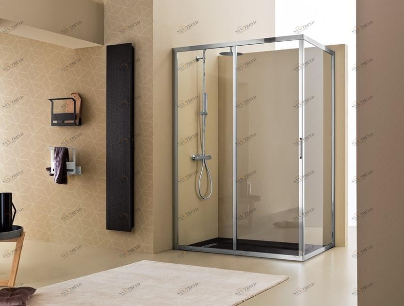 ARBLU Душевая кабина из алюминия и стекла с раздвижной дверью Mercurio sun-id-1428463