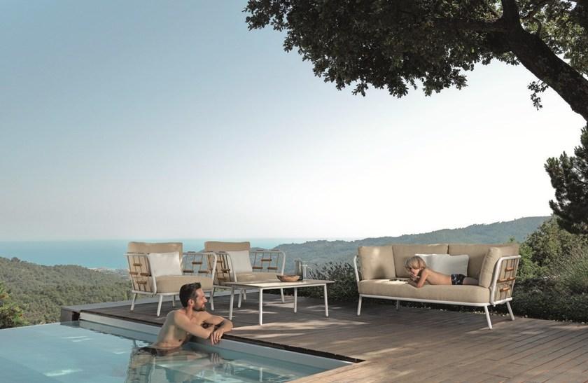 Talenti Садовое кресло из ткани с подлокотниками Soho Sopl - Вид №3