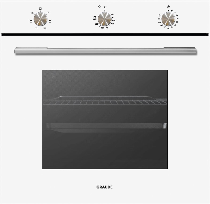 1319571 Электрический духовой шкаф Graude BE 60.2 W белый STDN-0082600