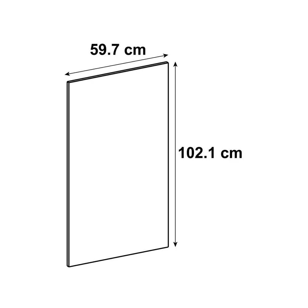 Дверь для шкафа Delinia ID Аша 59.7x102.1 см ЛДСП цвет зелёный STLM-2065684 - Вид №1