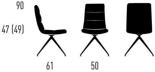 KFF Кресло вращающееся на козелке Arva light sun-id-1436175 - Вид №2