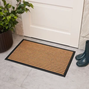Коврик Inspire Balia 45x75 см полипропилен цвет золотистый 82387768 STLM-2166607
