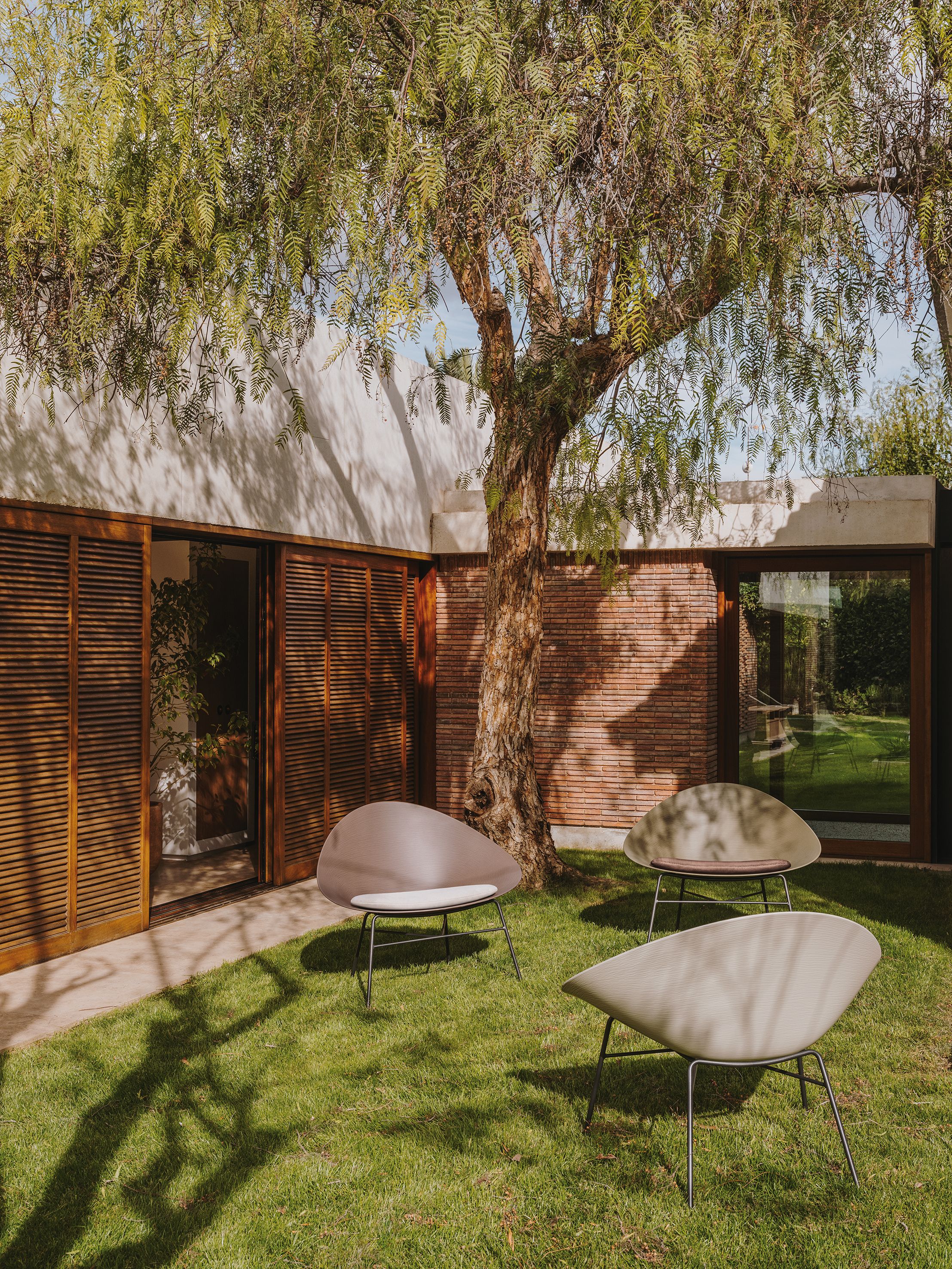 Тканевое кресло с 4 ножками Arper Adell ARCH-00086147 - Вид №3