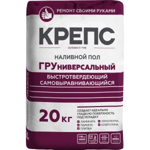 Наливной пол универсальный Крепс 20 кг