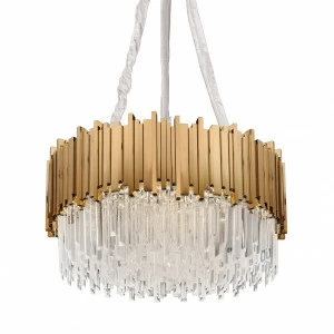 Подвесной светильник Barclay L9 от Delight Collection W825 L9 DELIGHT ДИЗАЙНЕРСКИЕ 243935 Прозрачный;золото