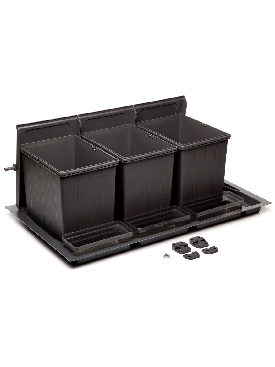 Система сортировки мусора Omega Top 900/47 Anthracite NAVAKO 10137 - Вид №2