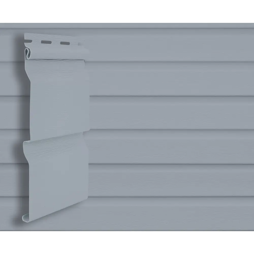 Сайдинг ПВХ MONLID корабельный брус 3 м серый 0.75 м² STLM-2131972