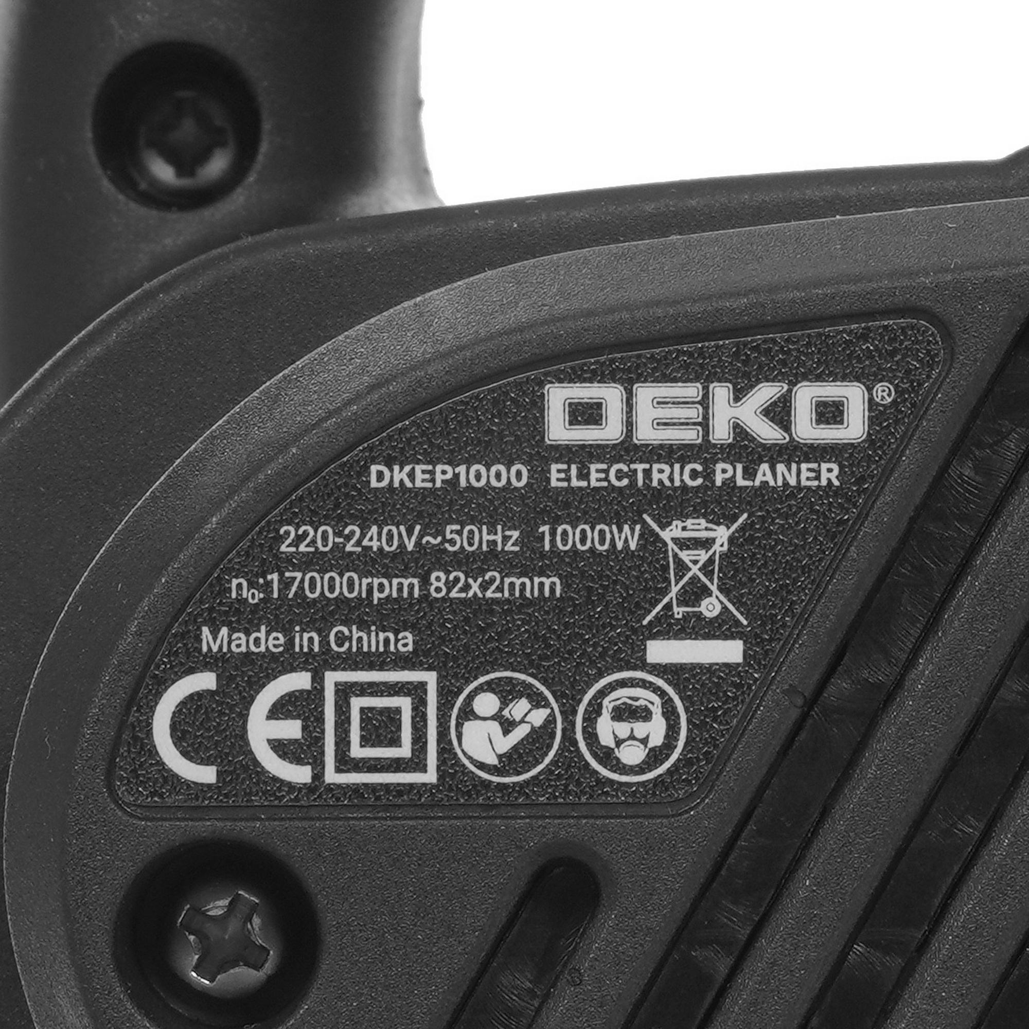 Электрорубанок DEKO DKEP1000 5058287 STDN-0135781 - Вид №4
