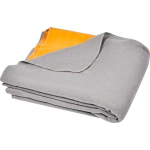 Плед Turin 130x170 см флис цвет серо-желтый