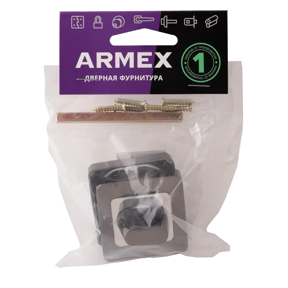 Накладка фиксатор Code Deco WC-2207-BN цвет графит ARMEX STLM-2128509 - Вид №3