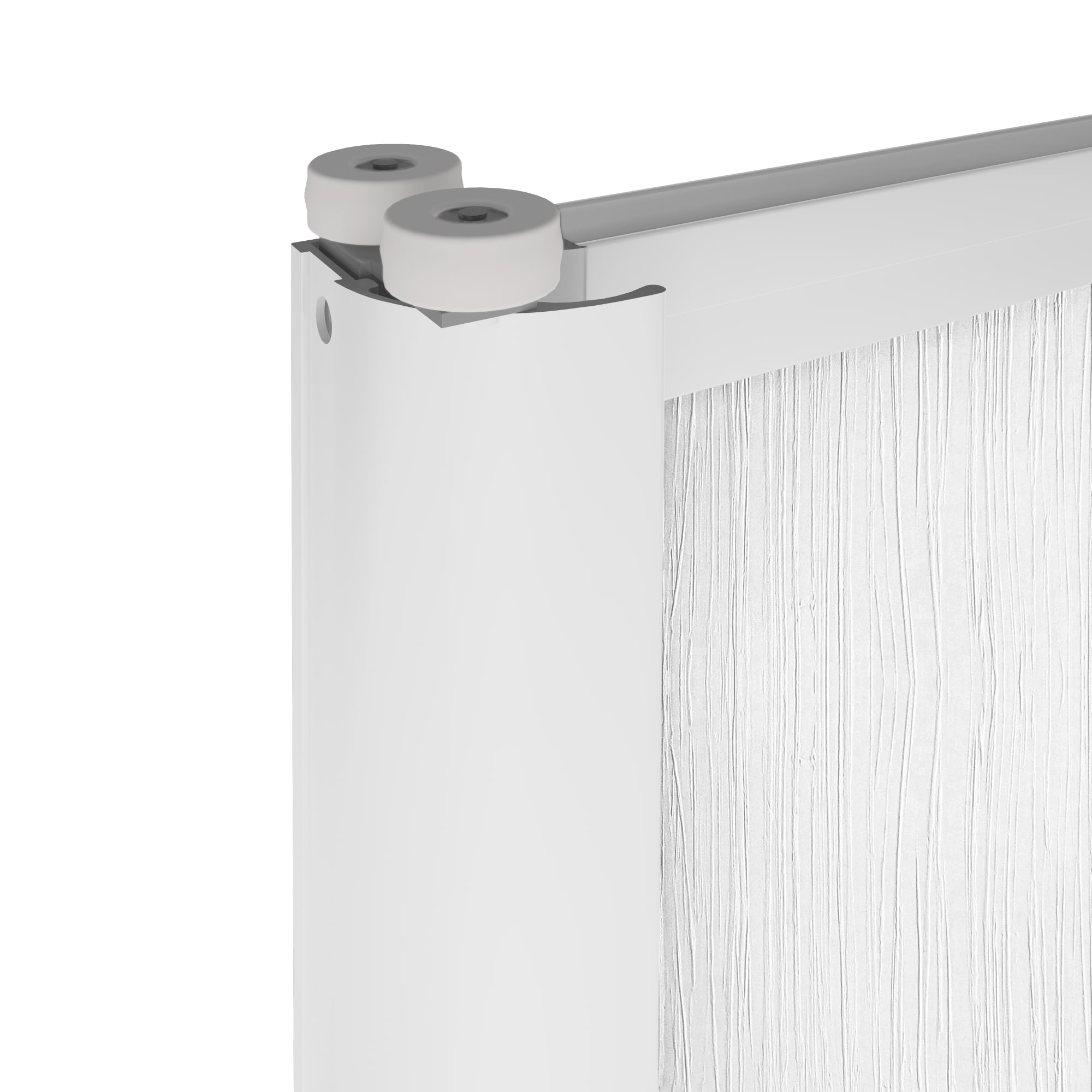 SPACEO Дверь-купе раздвижная белый ясень 2555×804 мм 82362533 STLM-0025479 - Вид №2